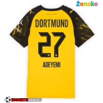 Ženske Nogometnih dresov Borussia Dortmund Karim Adeyemi #27 Domači 2025-26 Kratki rokavi